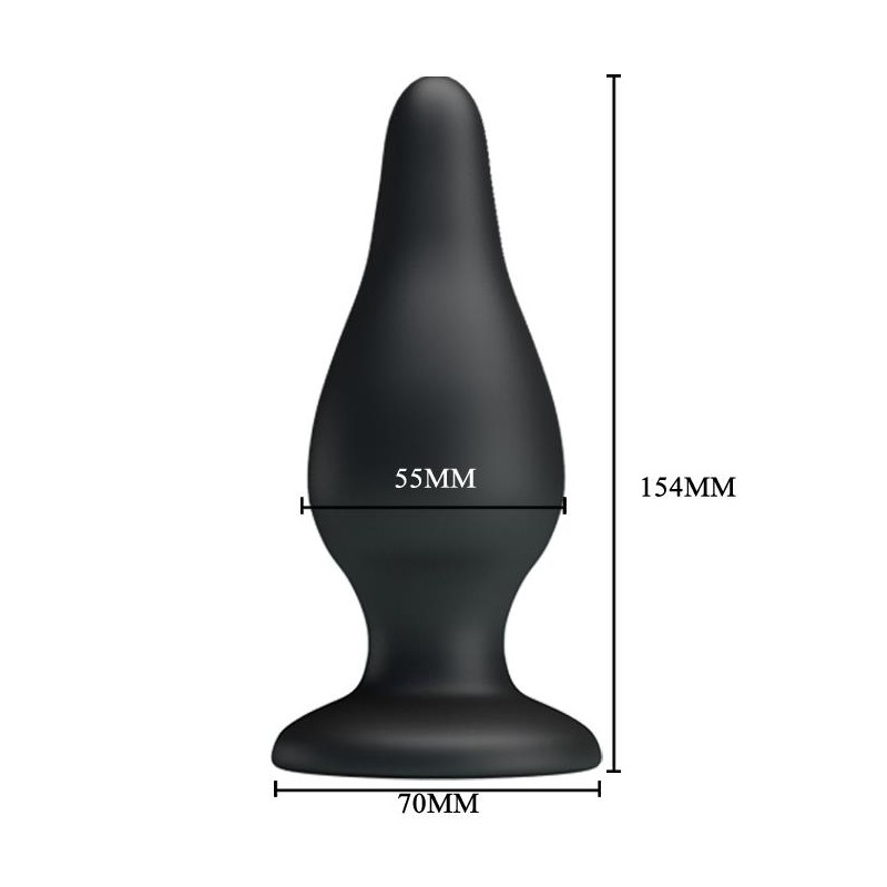 Korek analny zatyczka unisex masażer prostaty 15cm